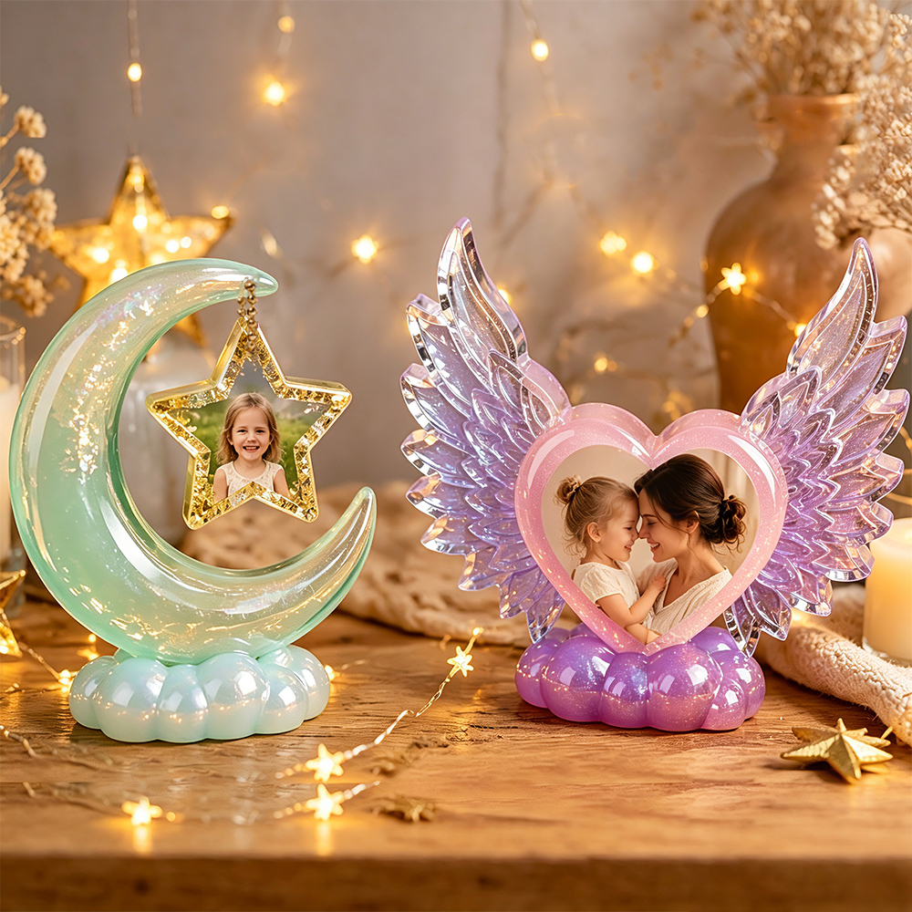 S0308 Heart Shaped Photo Frame - огляд і ціна Resin Art Epoxy