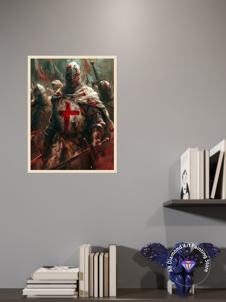 1pc frameless Crusaders Templa - огляд і ціна Resin Art Order