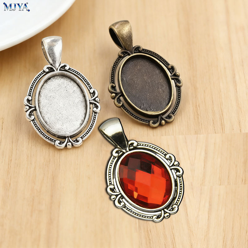 MJYA 10pcs Vintage Pendant Set - огляд і ціна Resin Art Jewelry Kit