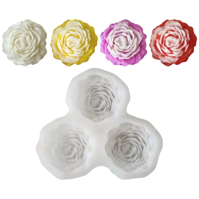 Peony Flower Candle Silicone M - огляд і ціна Resin Art Kit With Molds