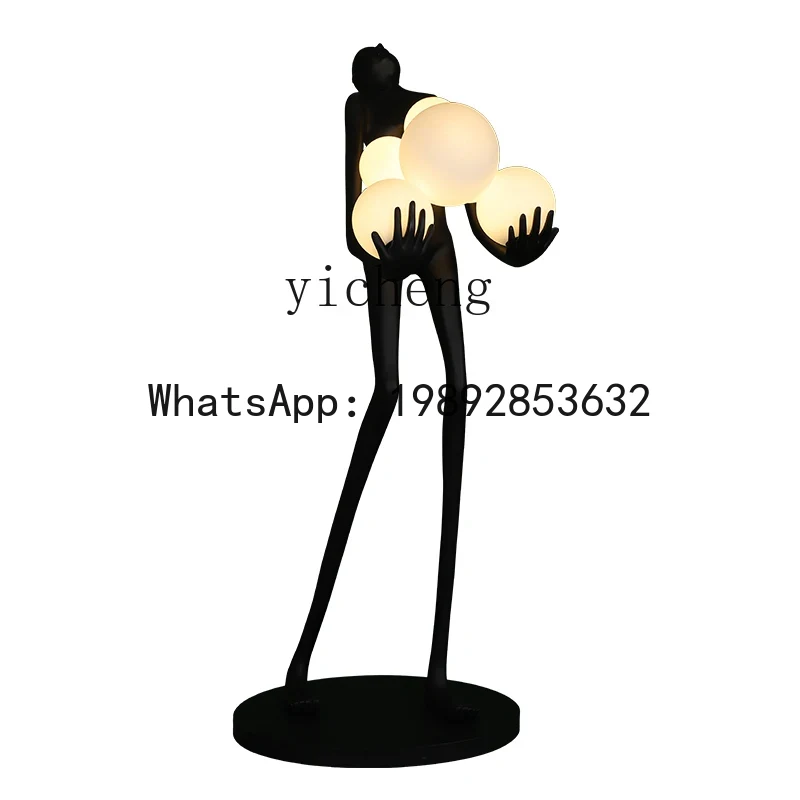 T4  humanoid art sculpture bal - огляд і ціна Resin Art Floor